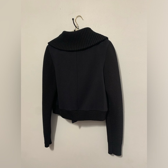 A.L.C. Bryant Merino Wool Blend Jacket in Black size L - Picture 15 of 16